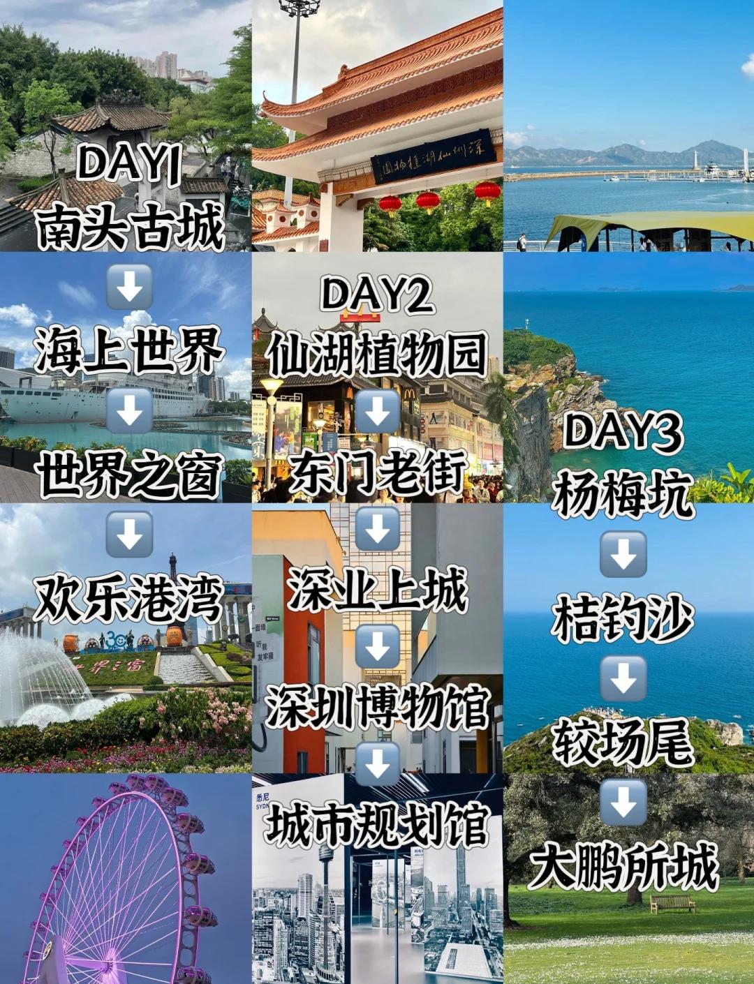 深圳旅游攻略(深圳旅游攻略三日游) 深圳旅游攻略(深圳旅游攻略三日游)