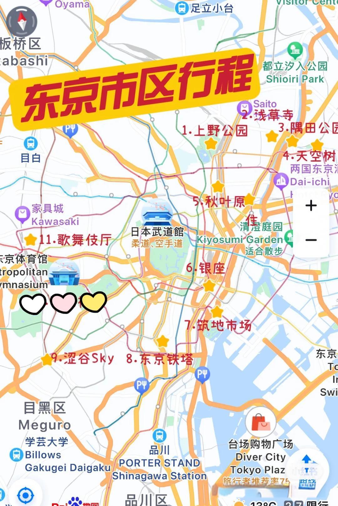 日本东京旅游攻略(日本东京旅游攻略必去景点)