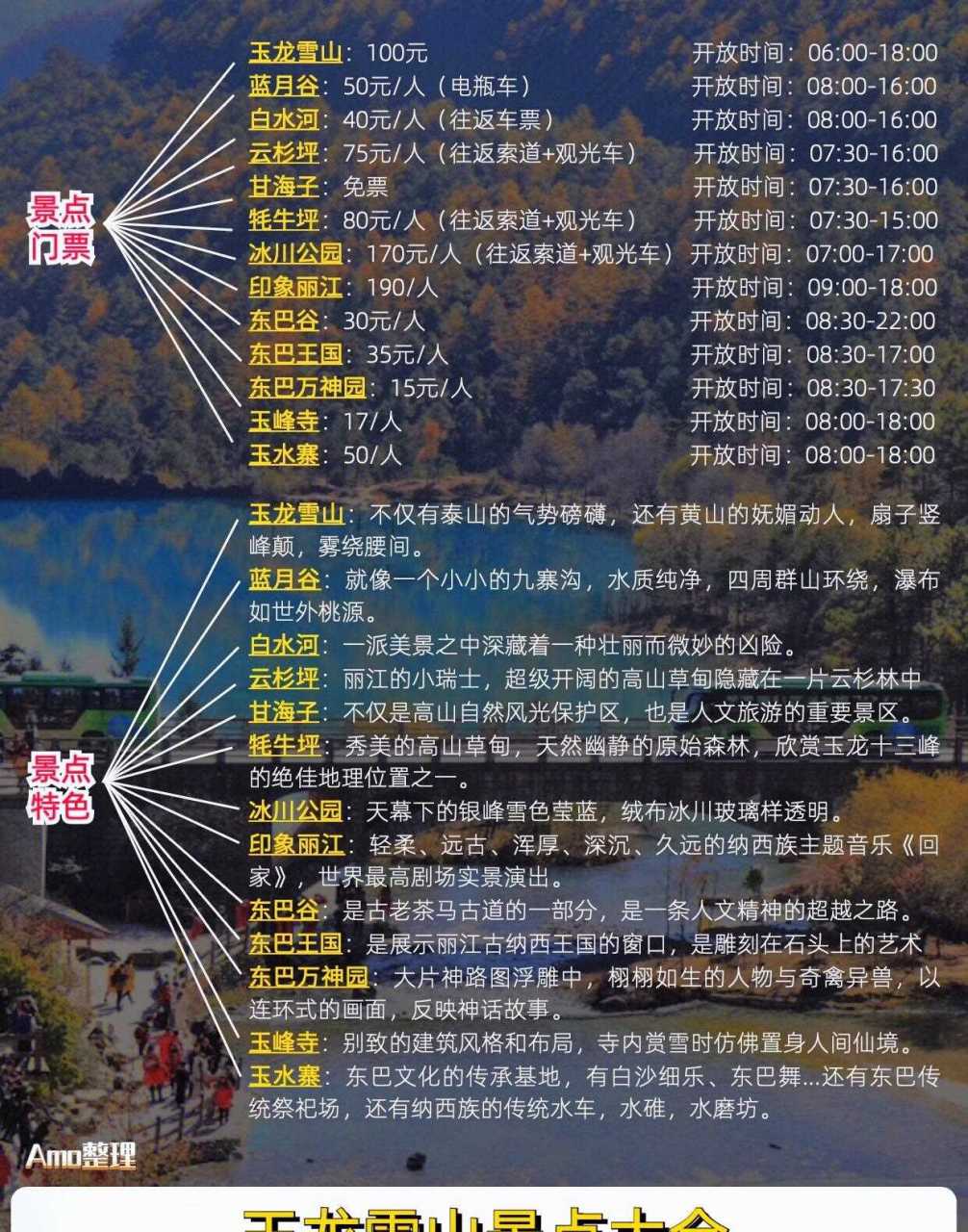 丽江玉龙雪山攻略(丽江玉龙雪山全程门票多少钱)