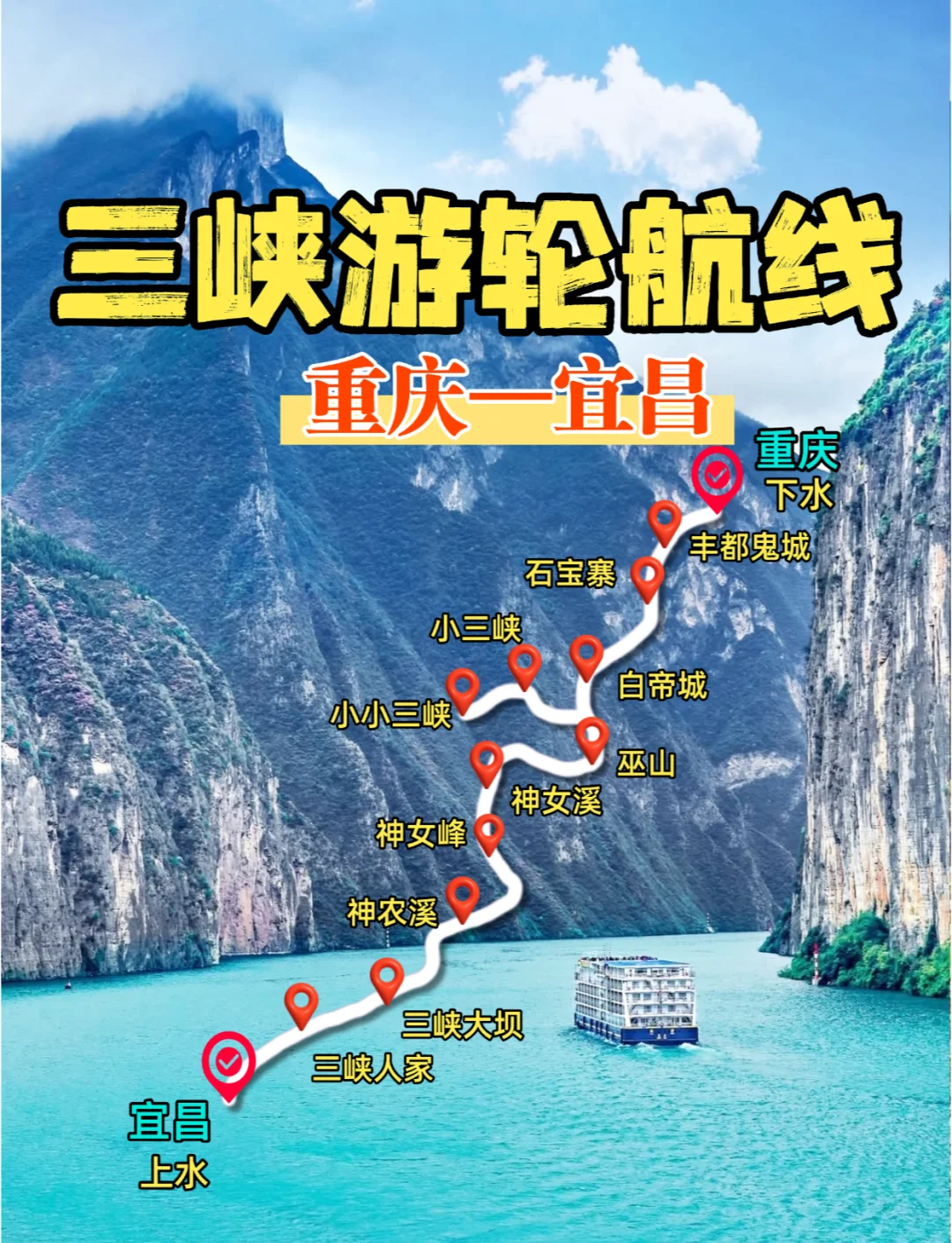 长江三峡旅游攻略(长江三峡旅游攻略最佳线路)