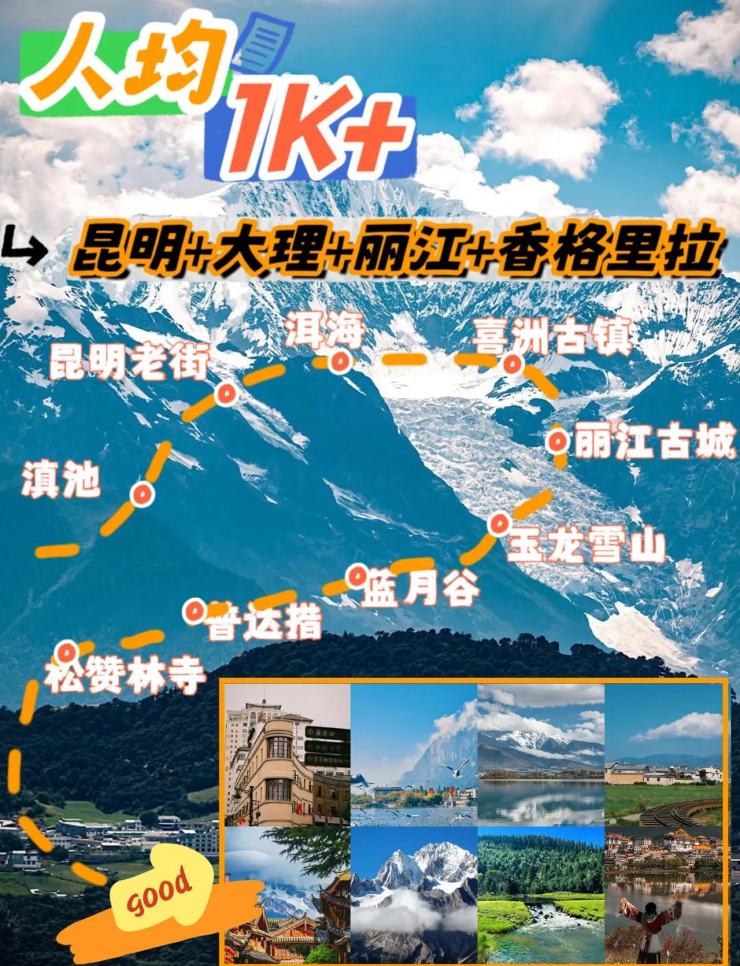 香格里拉自驾游攻略(昆明到香格里拉自驾游攻略)