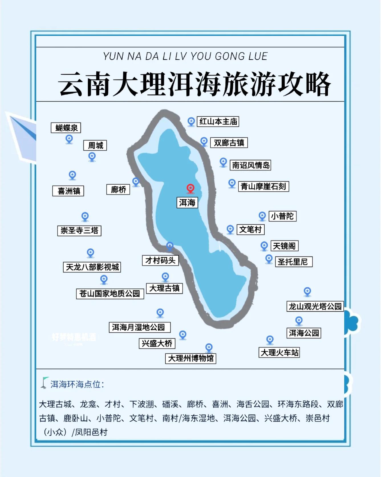 大理攻略(大理攻略图)